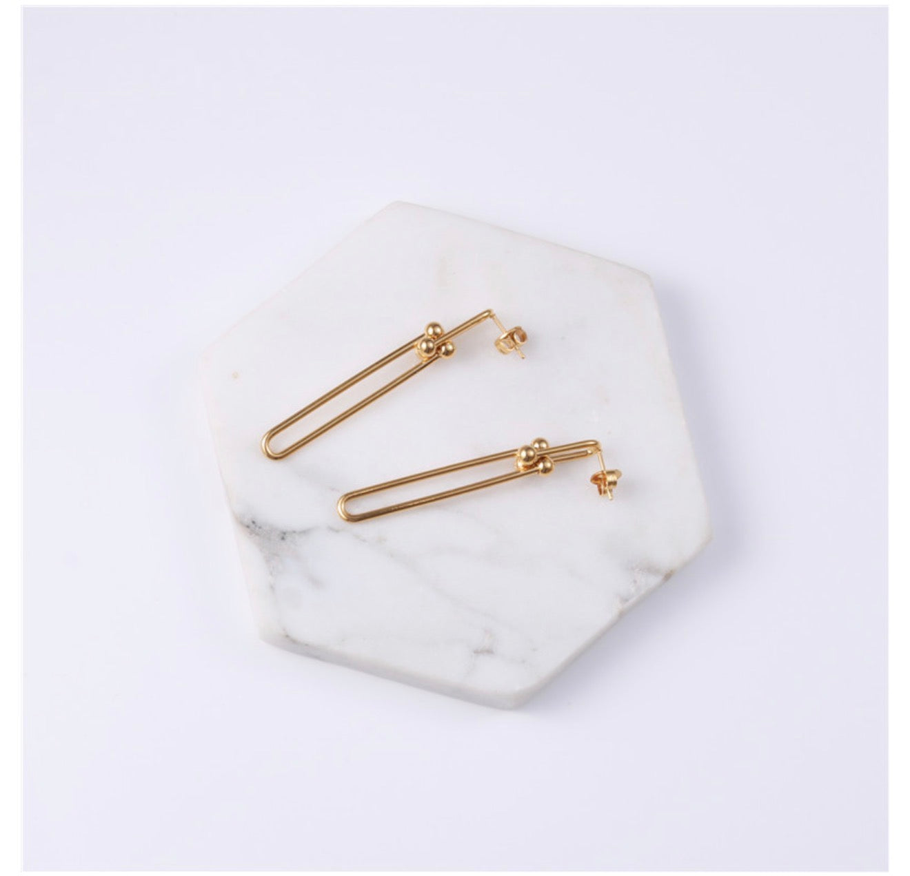 Chic European Style Chain Earrings for Women