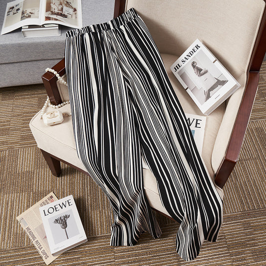 Extra Large Wide-Leg Pants for Women (300 Catties)