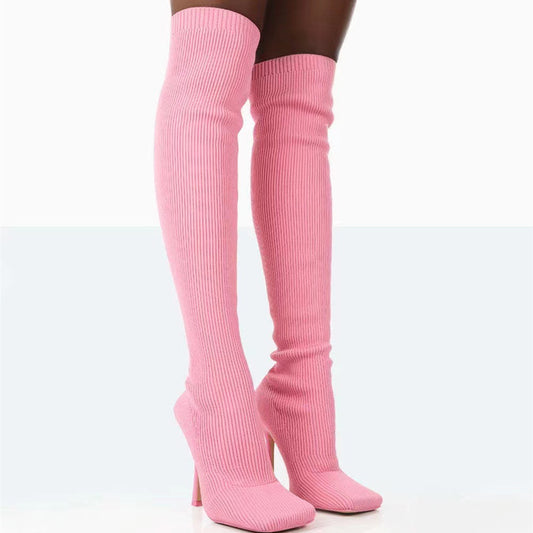 Thigh High Over The Knee Long Women Boots. Fashion Shoes