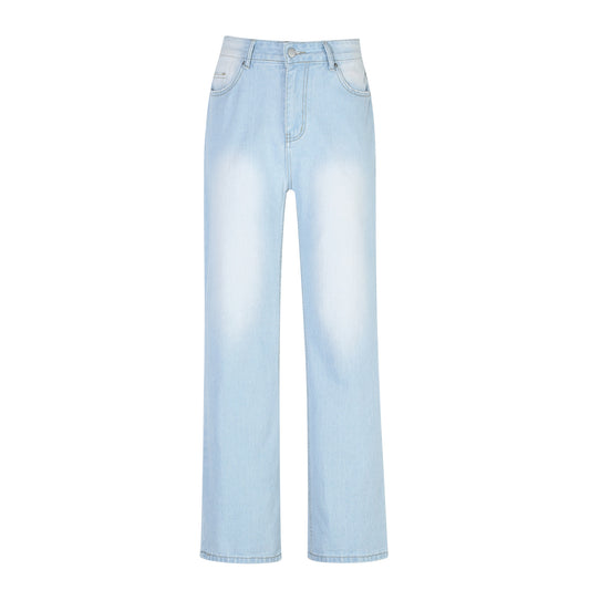 High Waist Loose Wide Leg Women's Jeans - New Arrival