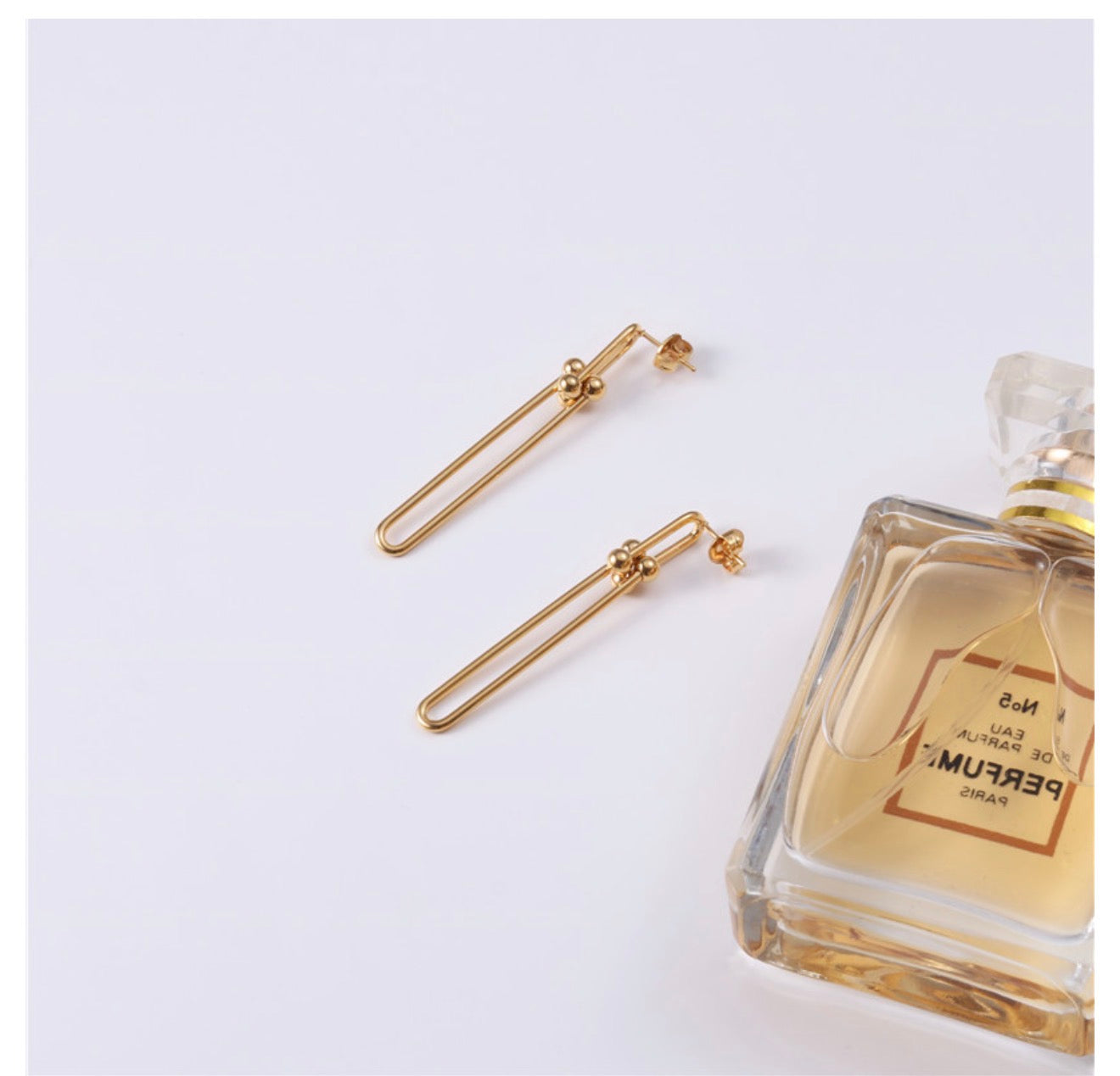 Chic European Style Chain Earrings for Women