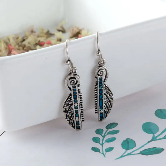 Vintage Style Natural Stone Earrings for Women
