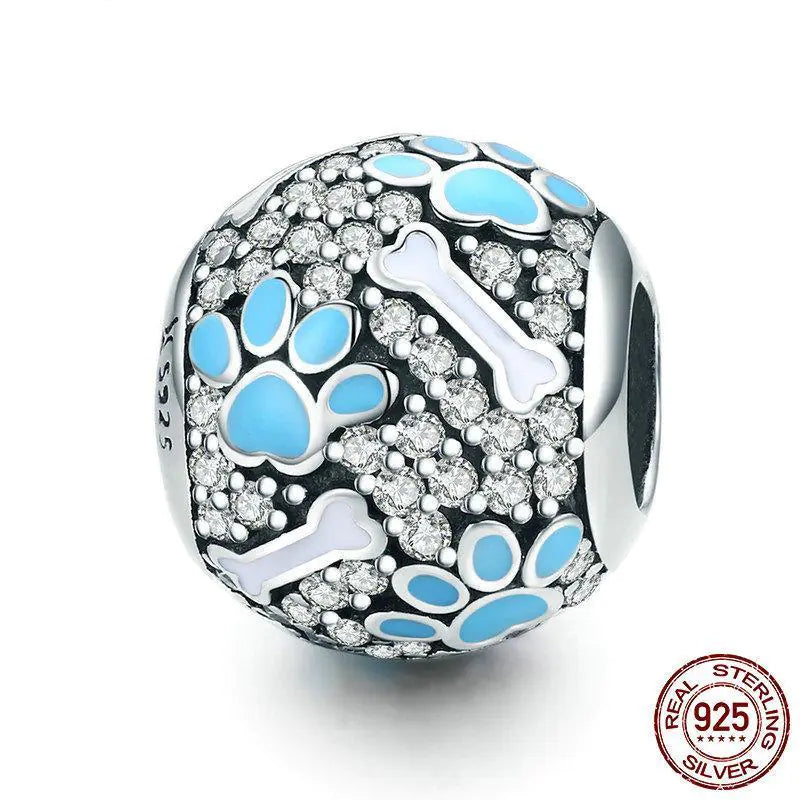 Cute Pet Charm Pendant for Women, S925 Jewelry