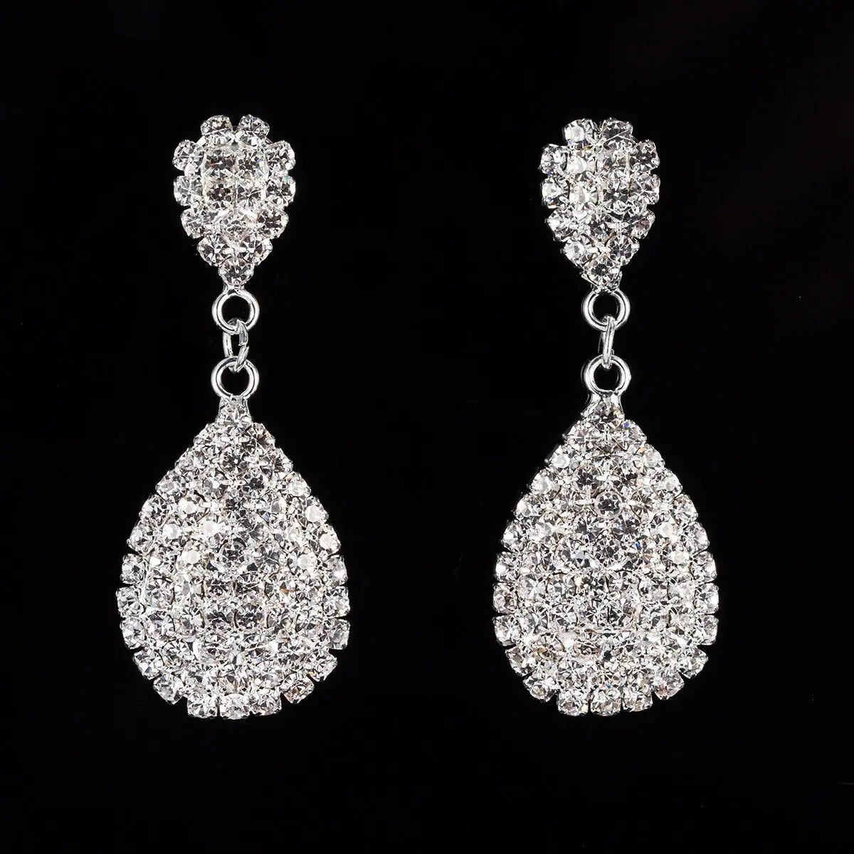 Bridal Set with Necklace, Earrings, Bracelet, Ring