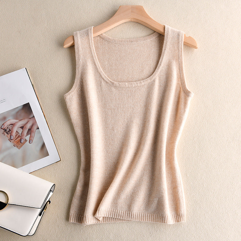 Autumn Women's Fashion V-Neck Slim Tank Top