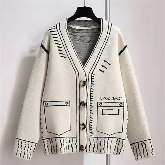 Fall/Winter Women's Oversized Cardigan Sweater