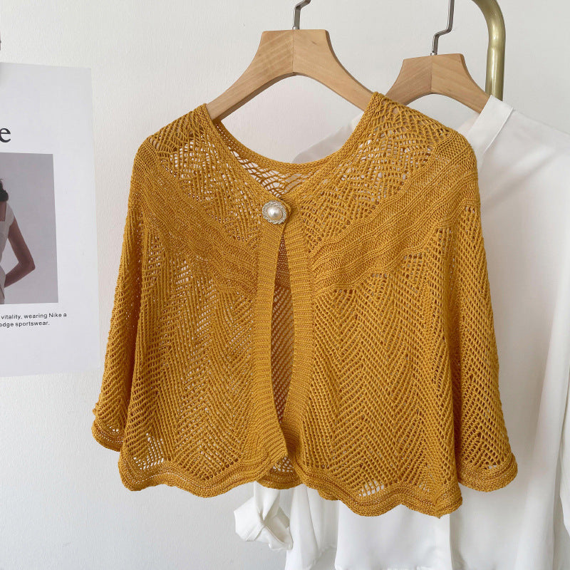 Elegant Sheer Shawl for Stylish Outfits and Comfort