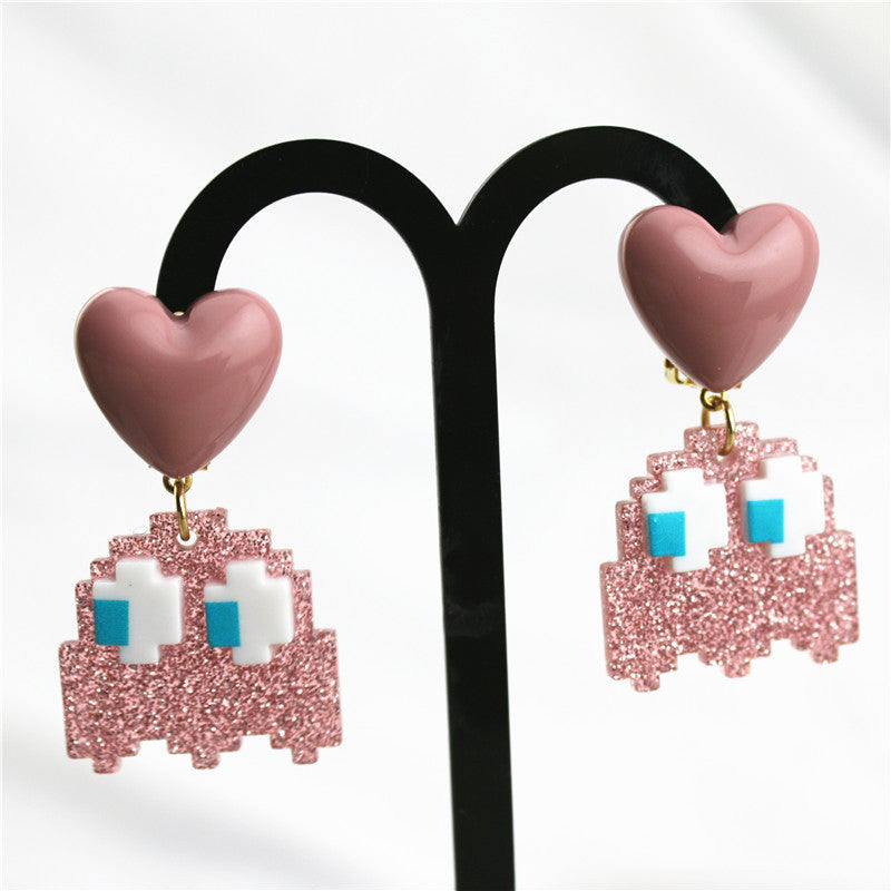 Cute Halloween ghost earrings