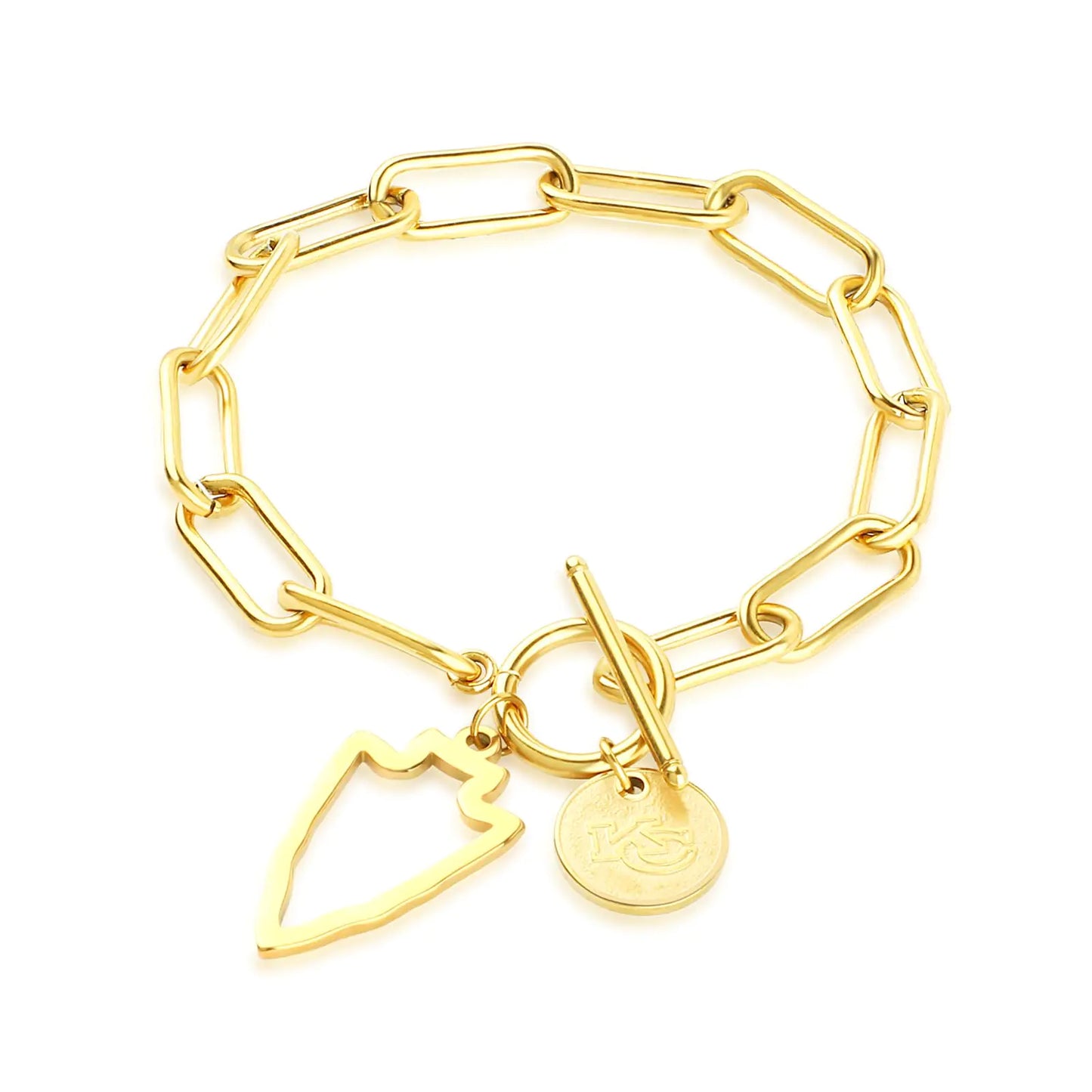 imani Necklace Bracelet Jewelry. Gift for Football Fans K&C