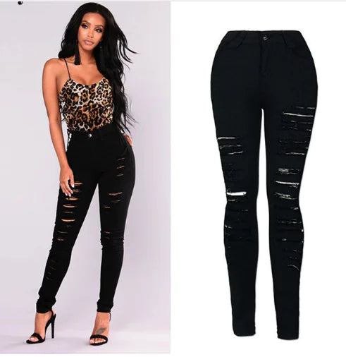 Skinny Jeans, Slim Fit Stretch Pants
