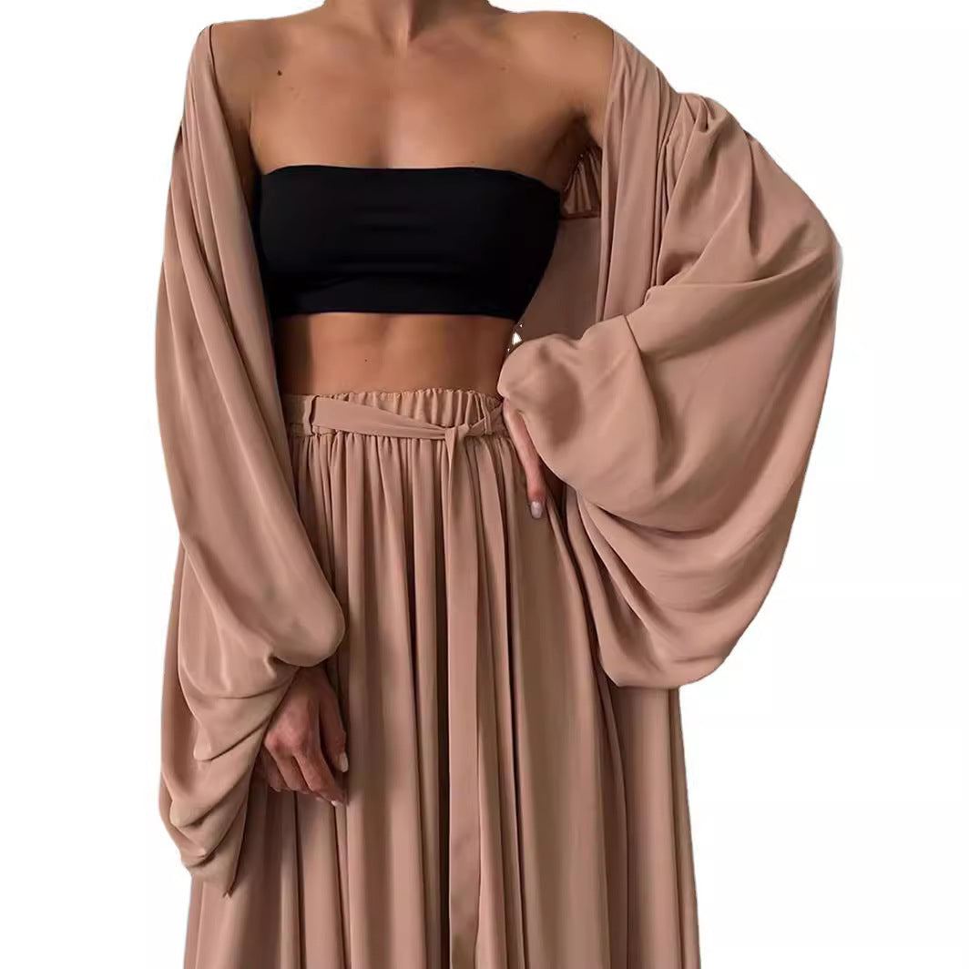 Fashionable Women's Spring/Summer 3-Piece Set