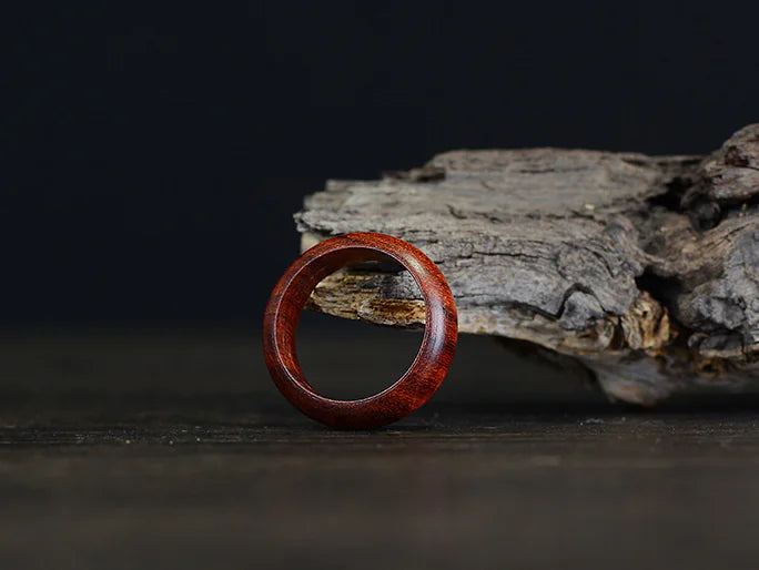 Sandalwood Ring Set for Men and Women, Fashion Jewelry