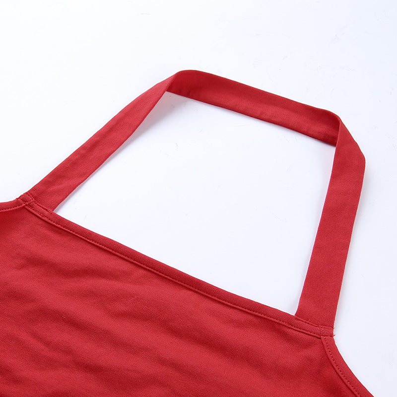 Summer Women's Halter Backless Sports Tank Top