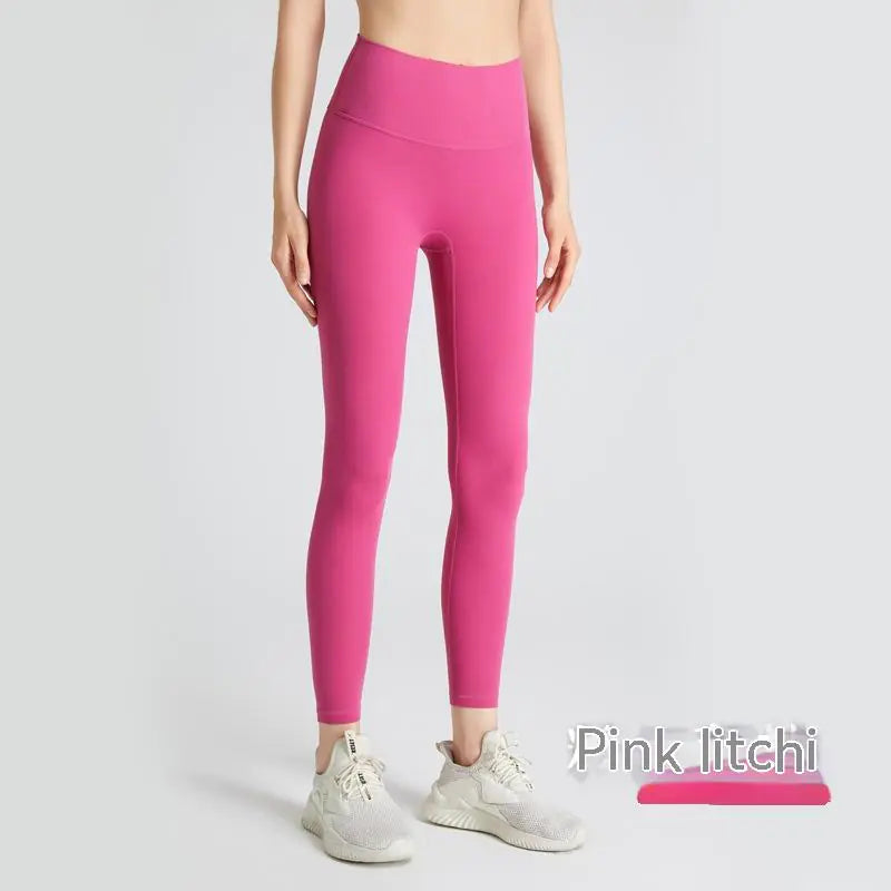 High Waist Tight Yoga Pants for Women - Nude Feel