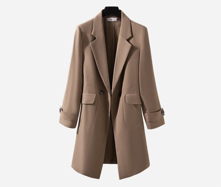 Women's Professional Long Trench Coat
