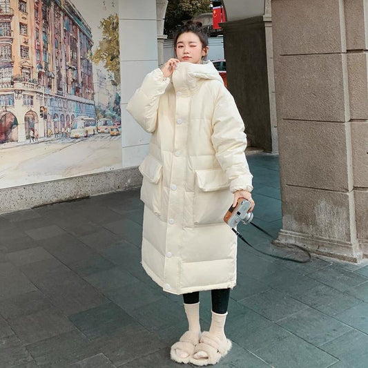 Women's Oversized Korean Style Down Jacket (Winter Coat)