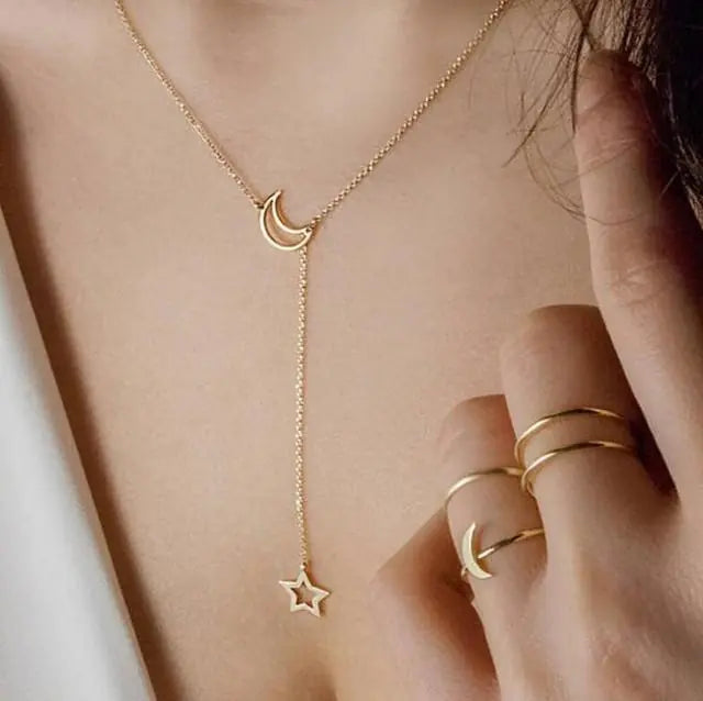 Boho Long Necklace for Women - Unique Party Jewelry