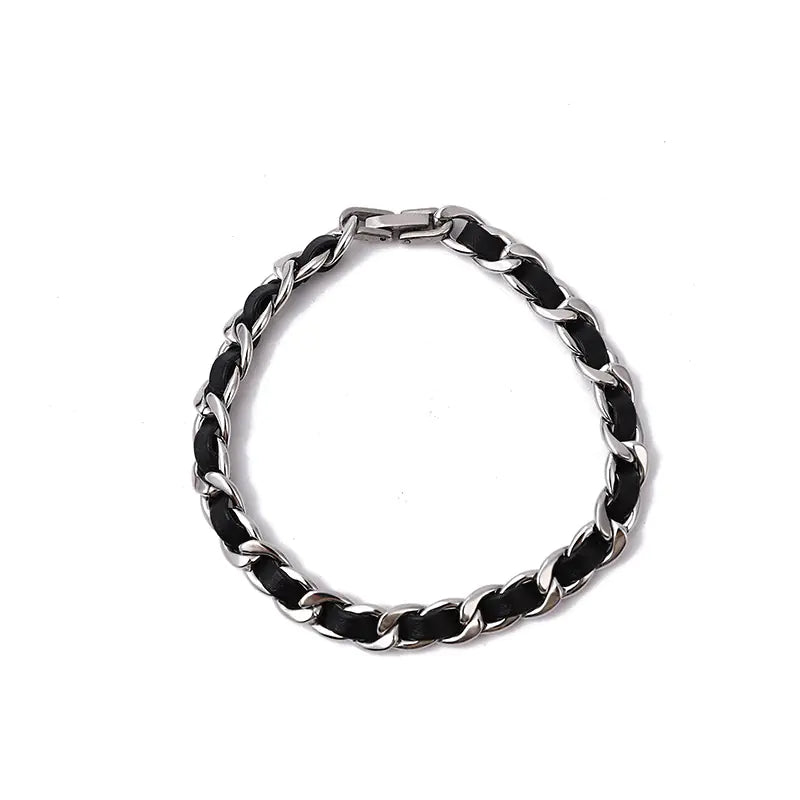 Hip Hop Bracelet Accessories with Niche Necklace Design