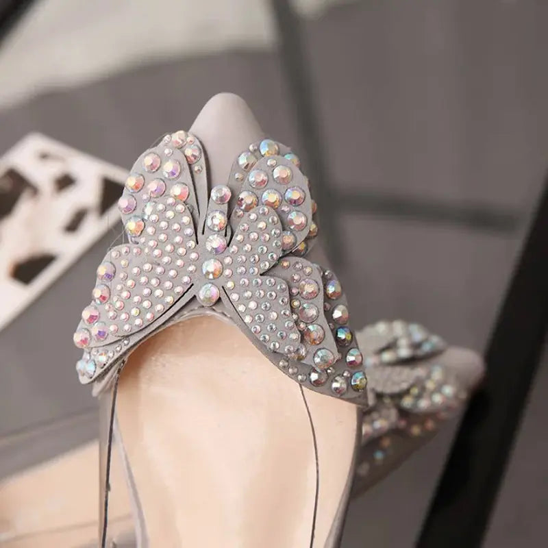 Women's Jelly Sandals with Bow - Summer Flats