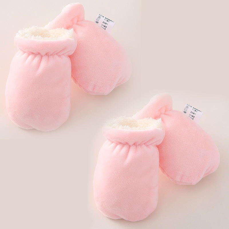 Baby scratch-resistant gloves