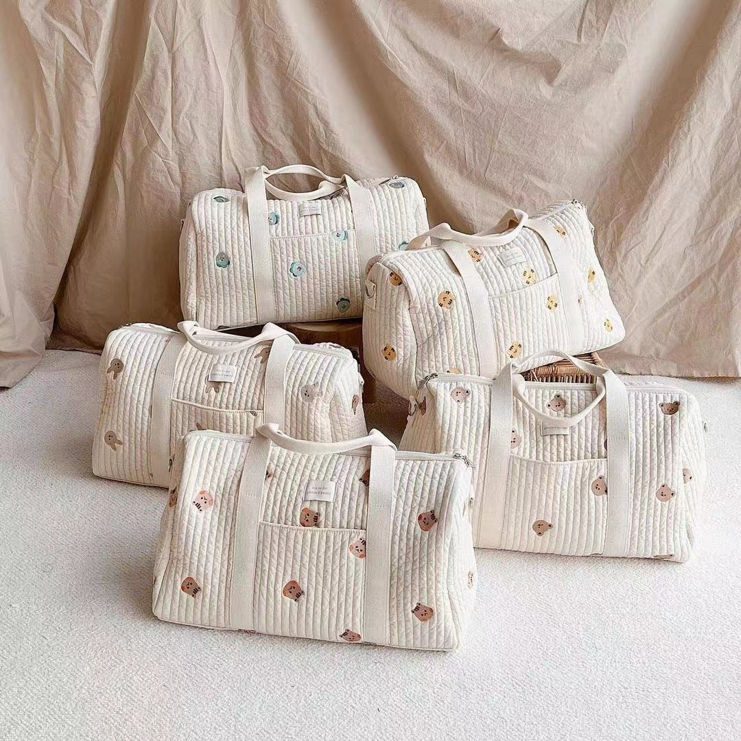 Large Padded Maternity Travel Tote Bag