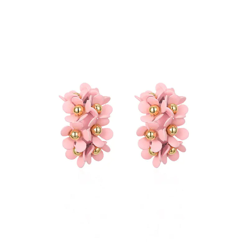 Petal Earrings for Women - Floral Studs