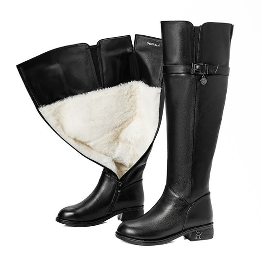 Over The Knee Women Winter New Thickened Warm Boots