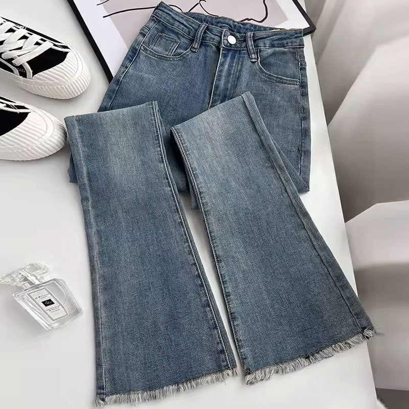 Fashionable Personalized Retro Skinny Jeans For Women