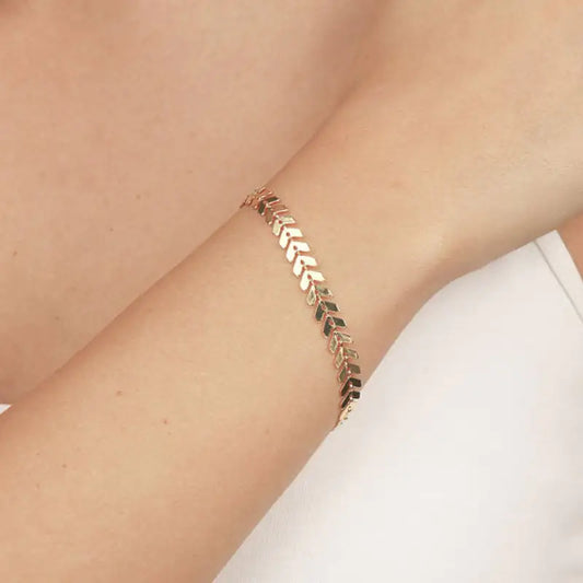 Handmade Simple Chain Bracelet for Women