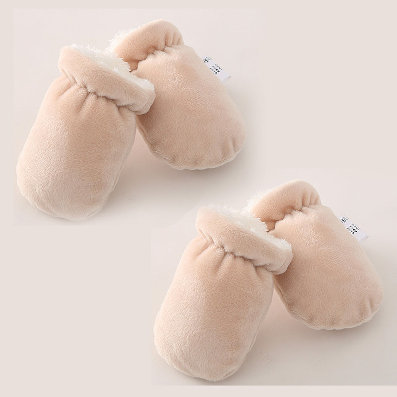 Baby scratch-resistant gloves