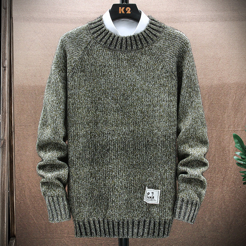 Knitted Sweater Tops and Bottoming Shirts for Teens