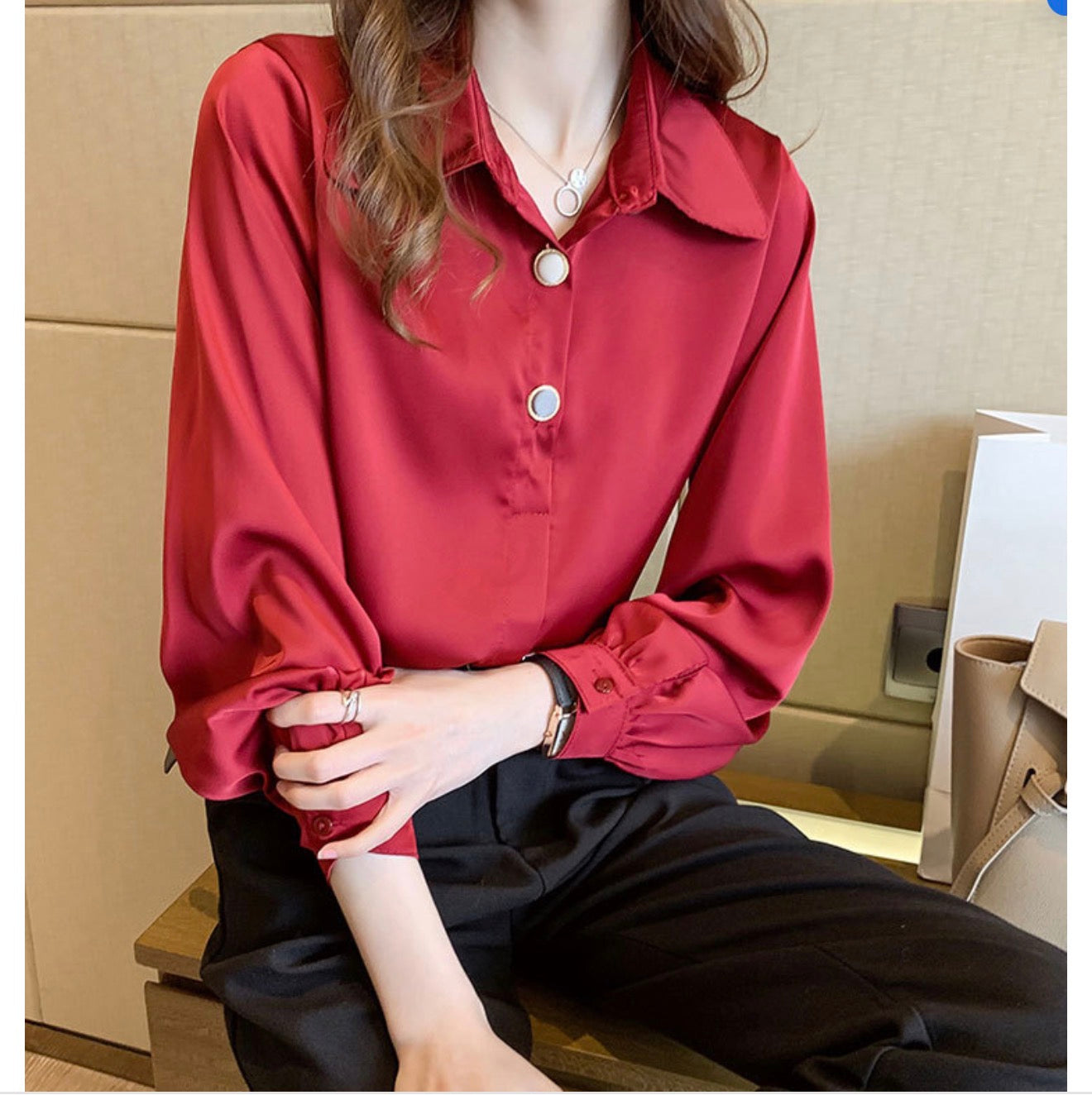 Women's Fashion Long Sleeve Chiffon Blouse Collection