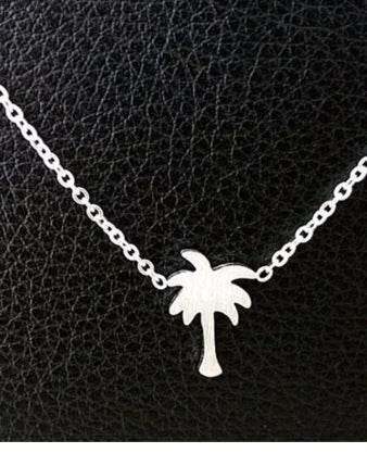 Palm Tree Bracelet - Beach Jewelry Accessory