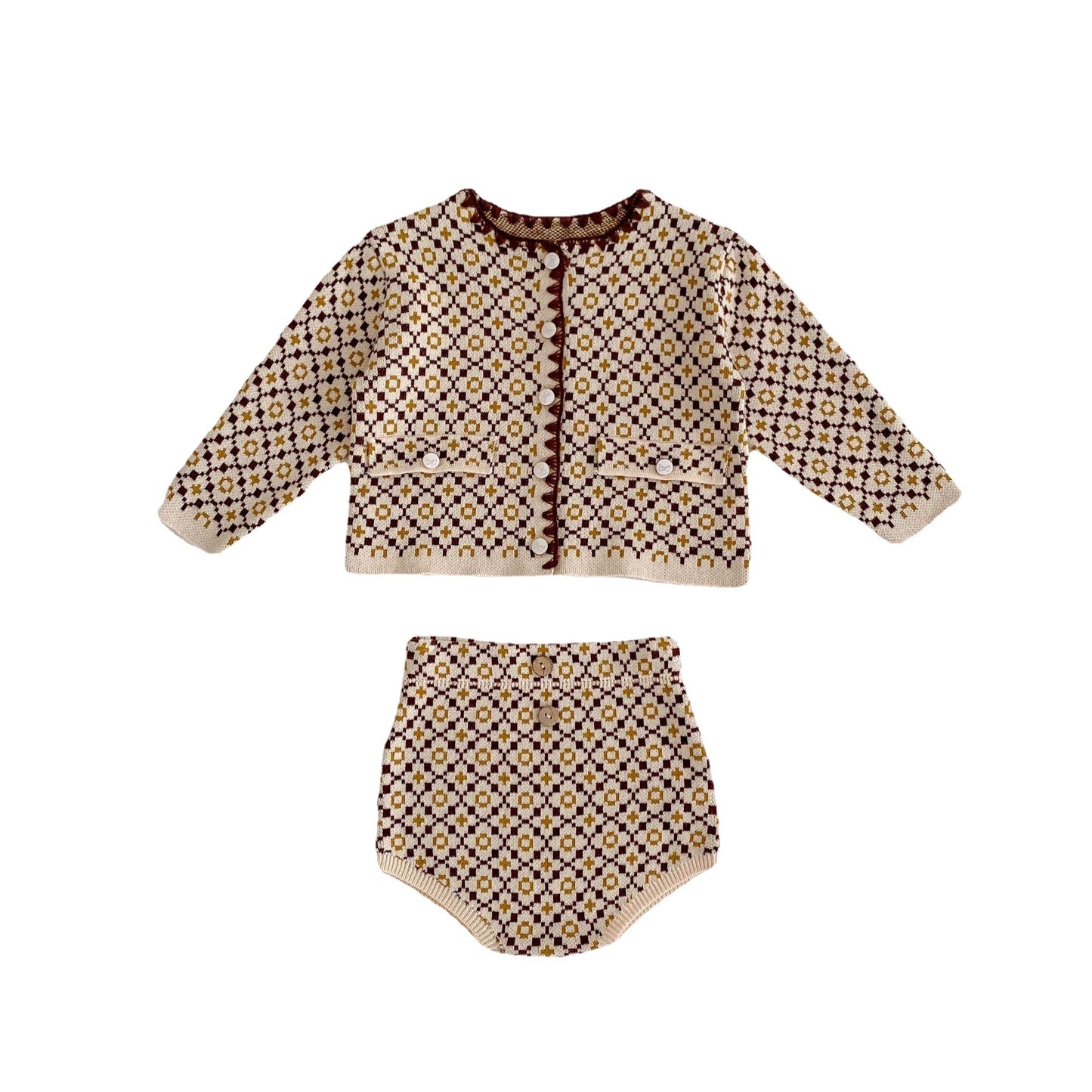 Knitted Little Fragrant Sweater Coat