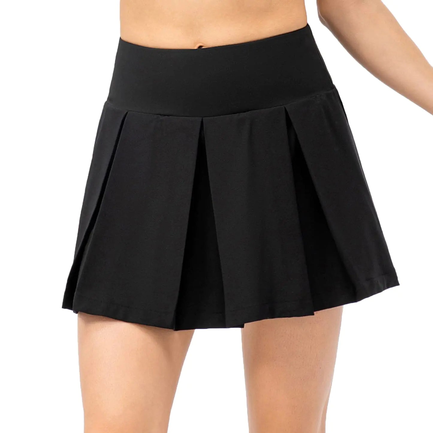 Womens Pleated Tennis Skirts with Shorts. Mini Plaid Golf High Waisted Skirts, Casual Athletic Workout Flowy Skirt