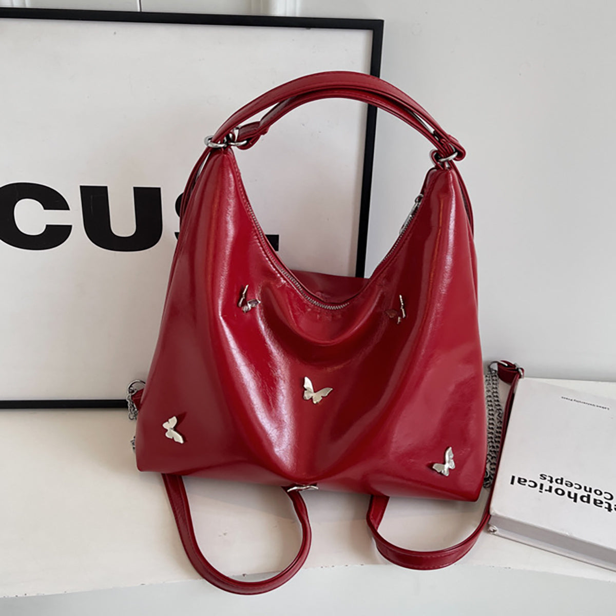 Women Large Leather Designer Crossbody Hand bags/ Purses.