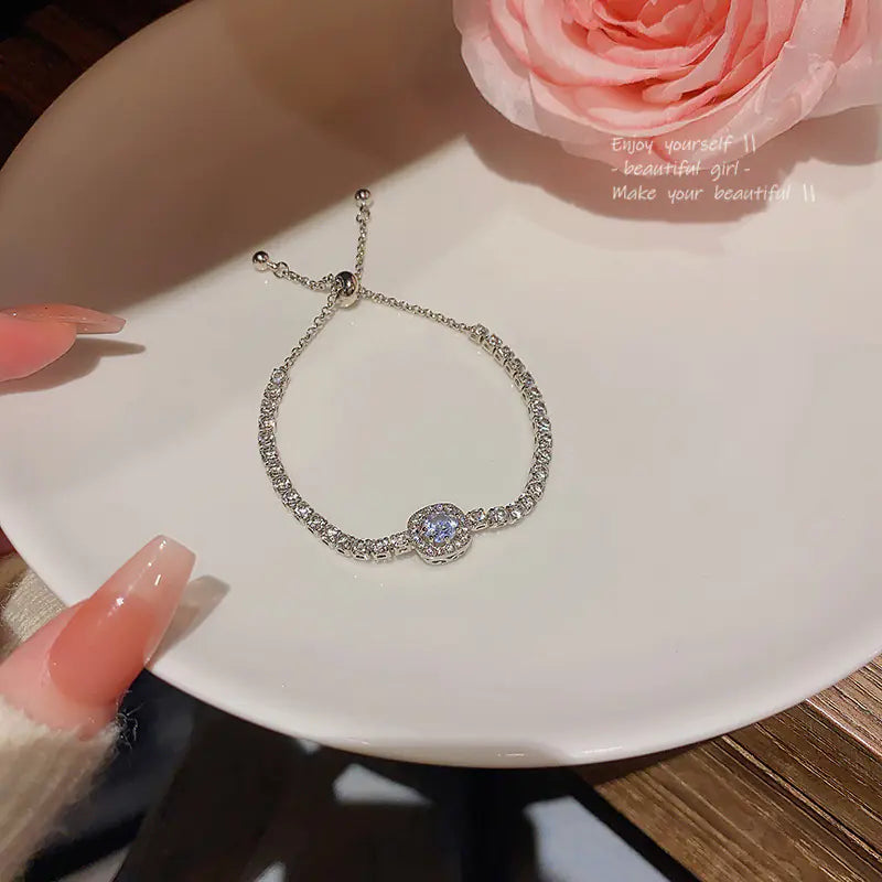 Exquisite Rhinestone Zircon Bracelet for Women
