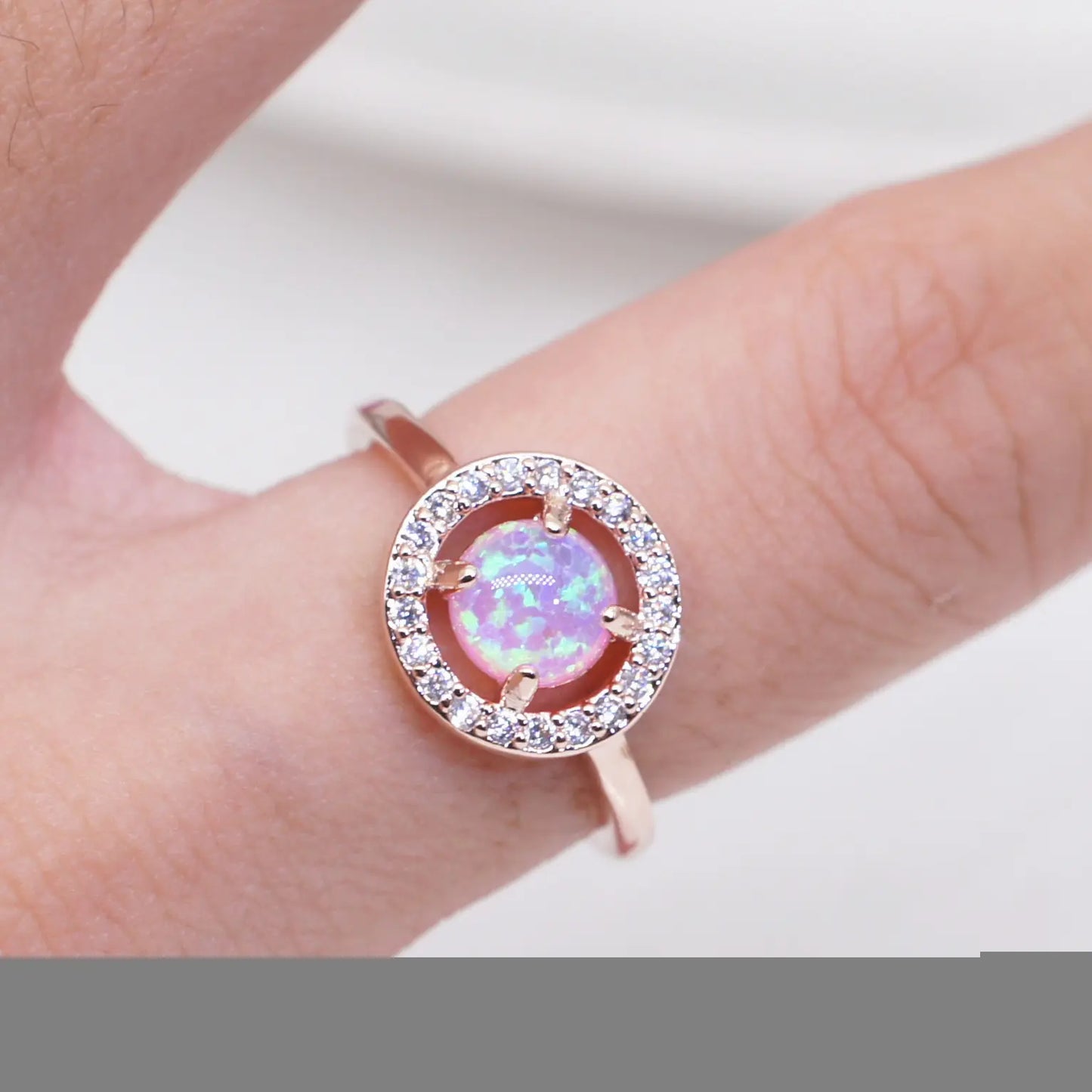 Couple's Gemstone Ring - Stylish Jewelry Accessory