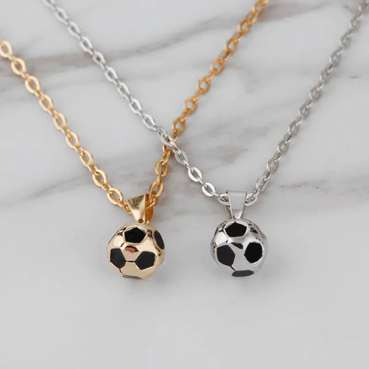 Personalized Football/Soccer Necklace - Sports Jewelry
