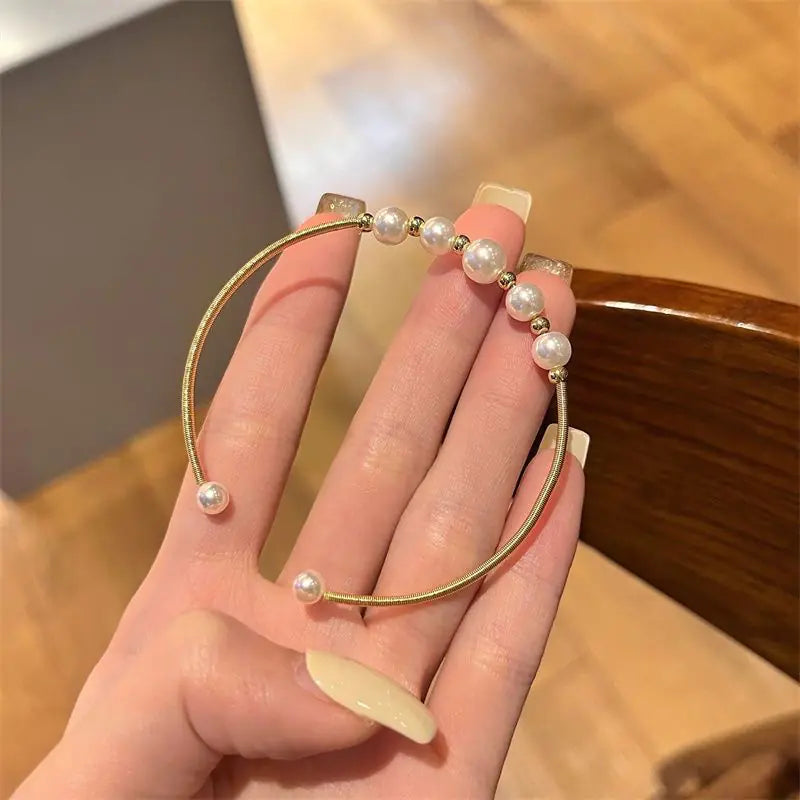 Casual Geometric Bell Bracelet for Women