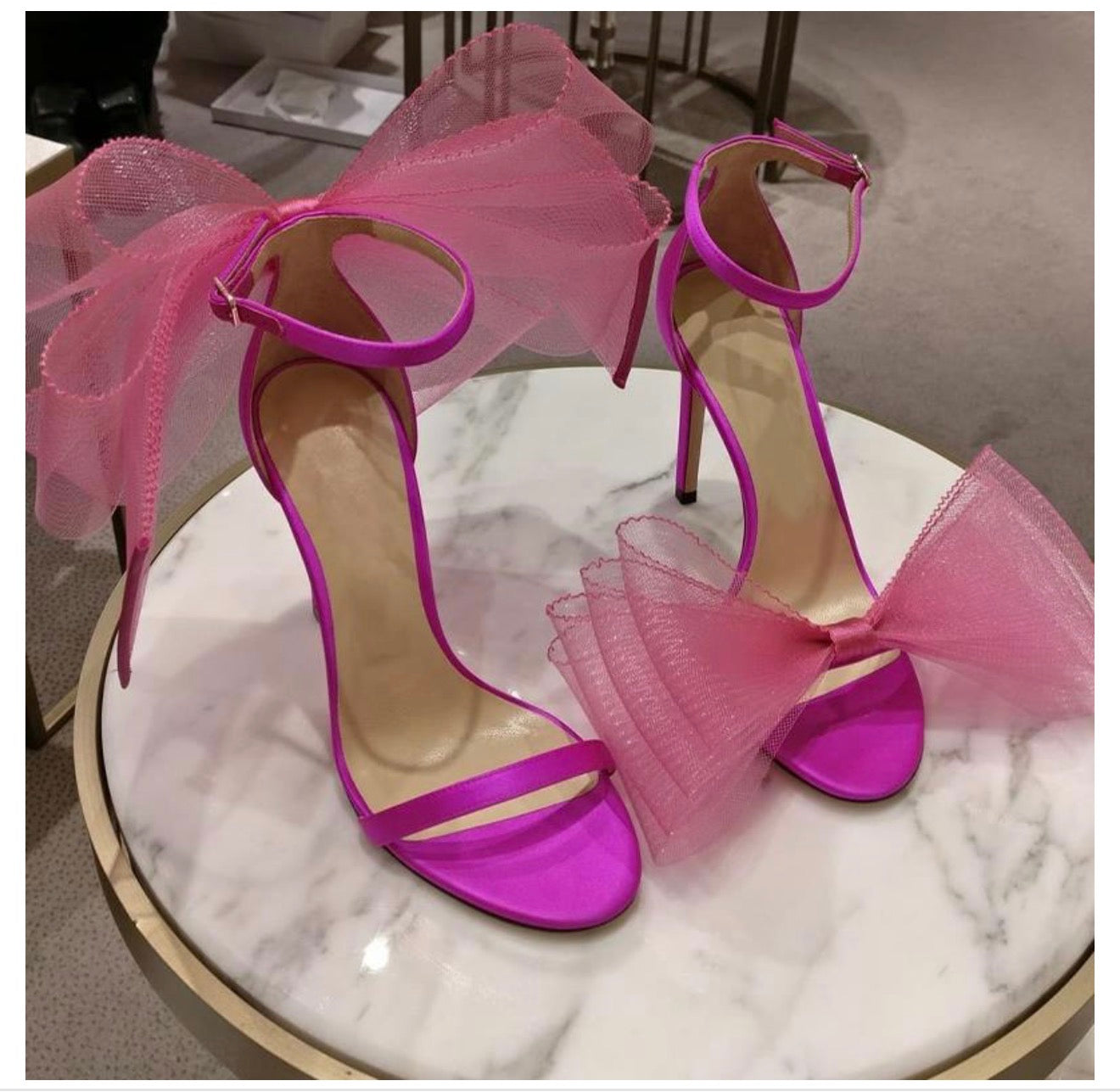 Asymmetrical Open-toe Stiletto Heels