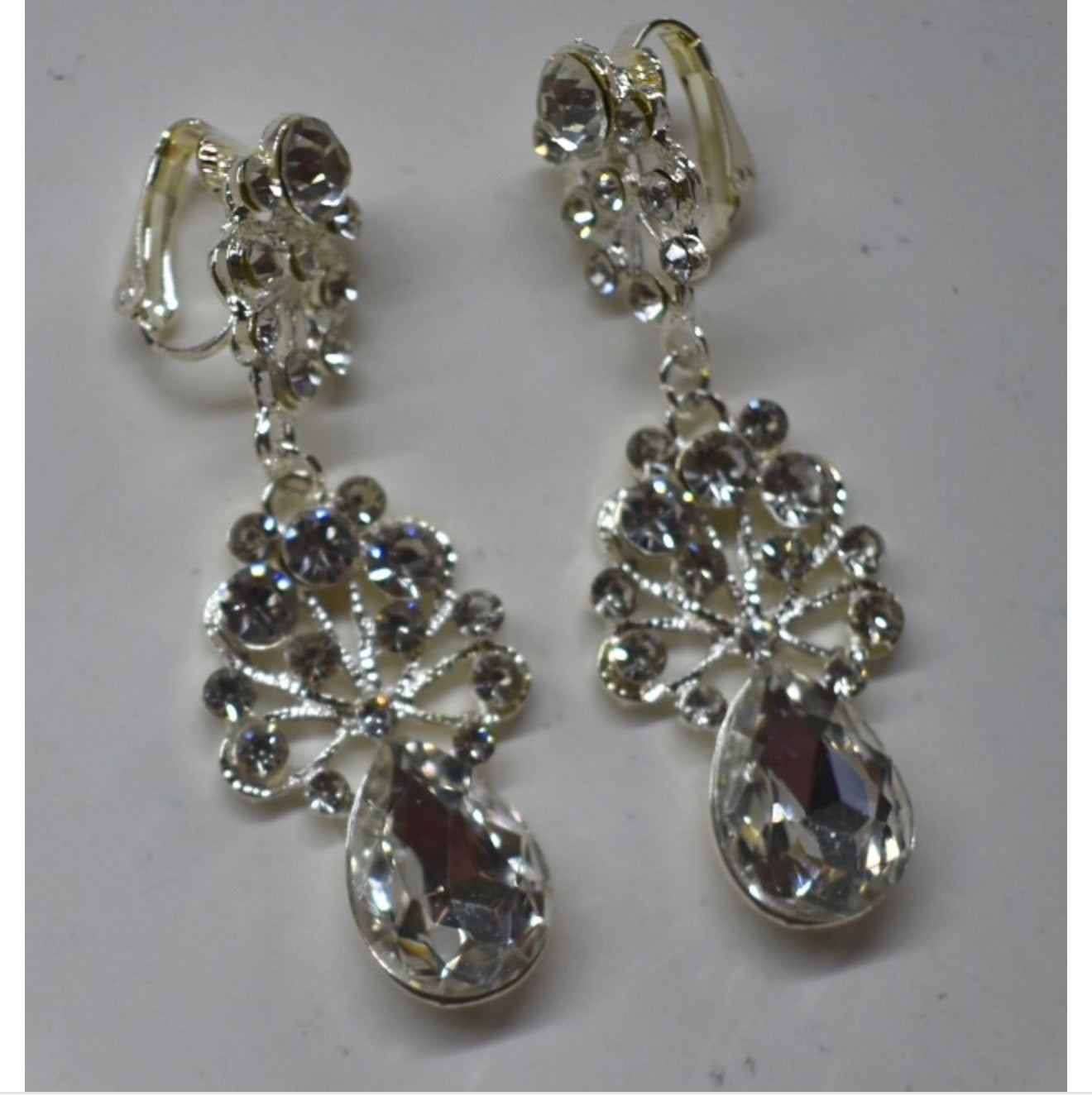 Bridal Jewelry Set with Necklace and Earrings