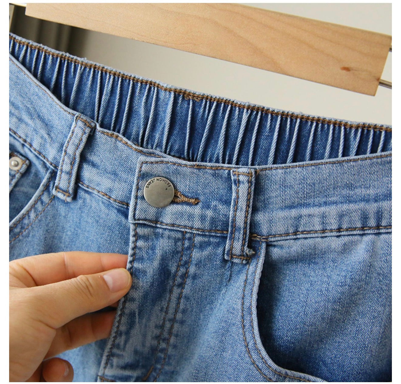 Comfort Jeans Women's Denim Pants (Single Item)