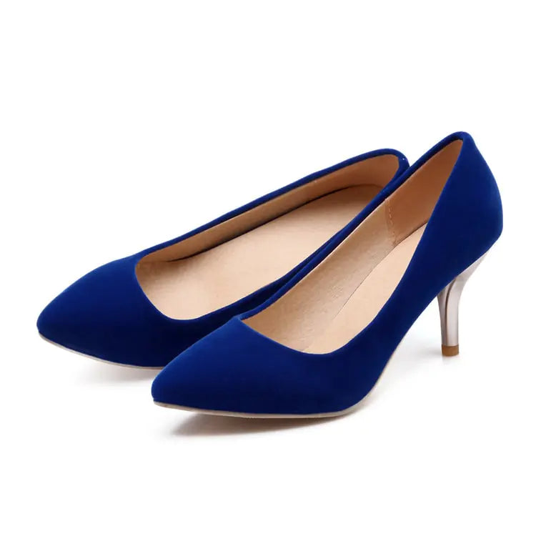 Premium Suede High Heels for Women