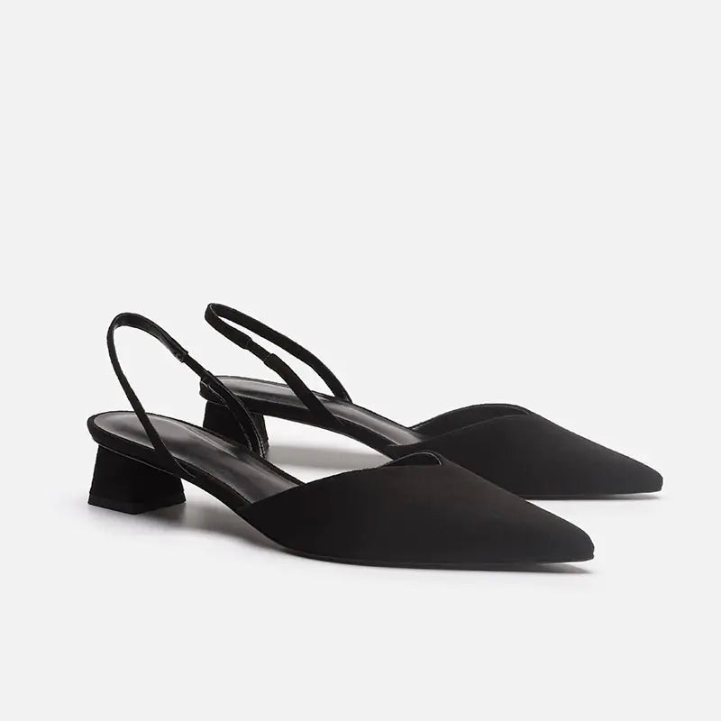 Women's Summer Minimalist Pointed Heels Sandals
