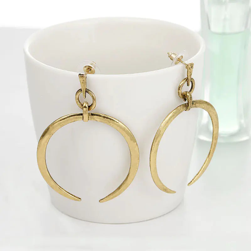 Large Circle Dangle Earrings for Women Jewelry Gift