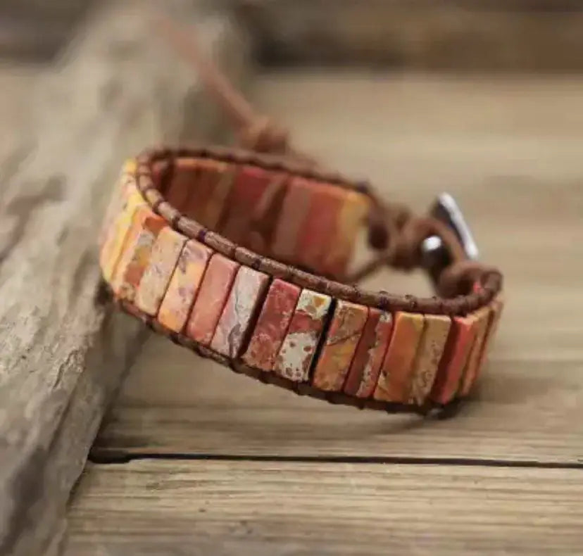 Emperor Stone Bracelet - Handmade Bohemian Jewelry
