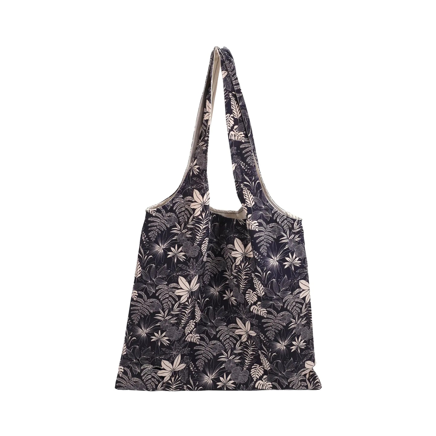 Large Capacity Hobo Tote Bag. Shoulder Bags with wide shoulder straps (Dark Fragrance)