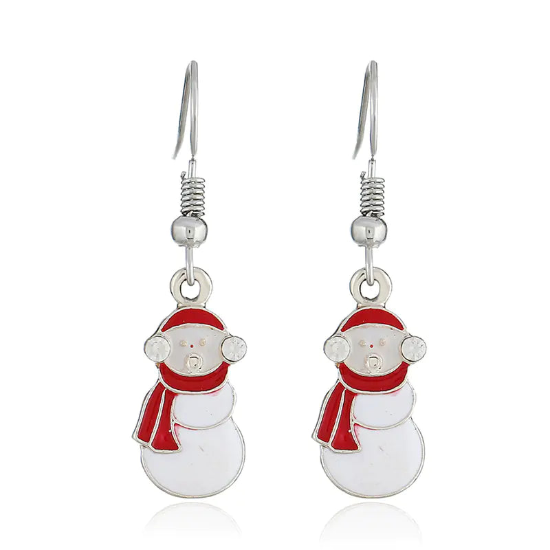 Christmas Jewelry Set: Earrings and Necklace