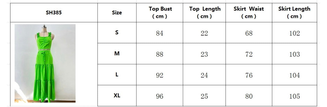 Summer Two-Piece Women's Fashion Set